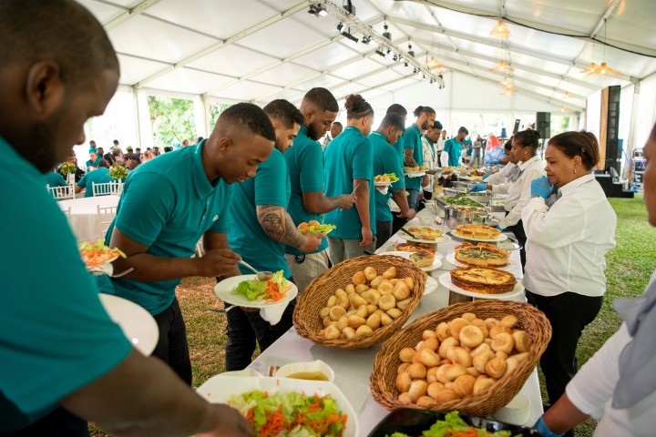 Buffet pour les 50 ans de Panagora