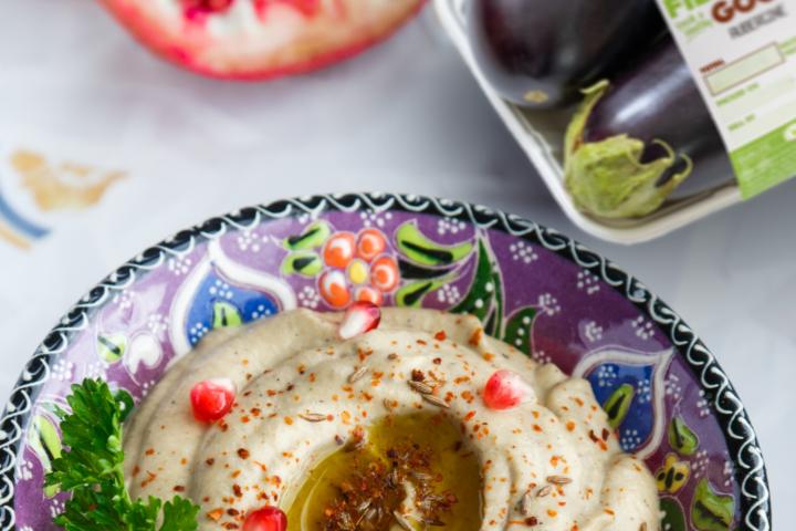 Baba ganoush avec aubergine Field Good