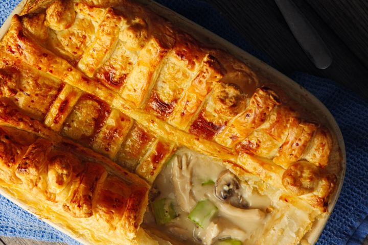 Tourte au poulet_recette de Panagora