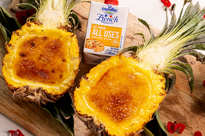 Recette avec la crème Candia