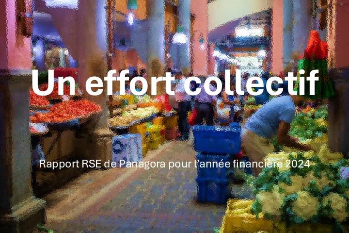 A collective effort - Panagora's 2024 sustainability report 